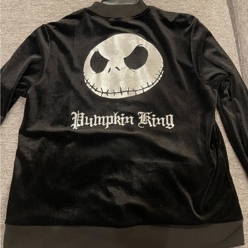 Hot Topic Disney The Nightmare Before Christmas Jack Skellington bomber jacket - Picture 2 of 5